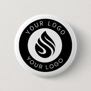 Custom Your Business Logo Or Custom 6 Cm Round Badge