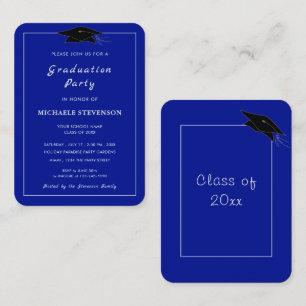 Custom Your Colours and Font Graduation Invitation