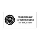 Custom Your Company Logo Address