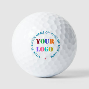 Custom Your Company Logo and Text Stamp Golf Balls