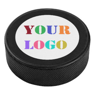 Custom Your Company Logo Hockey Puck Gift