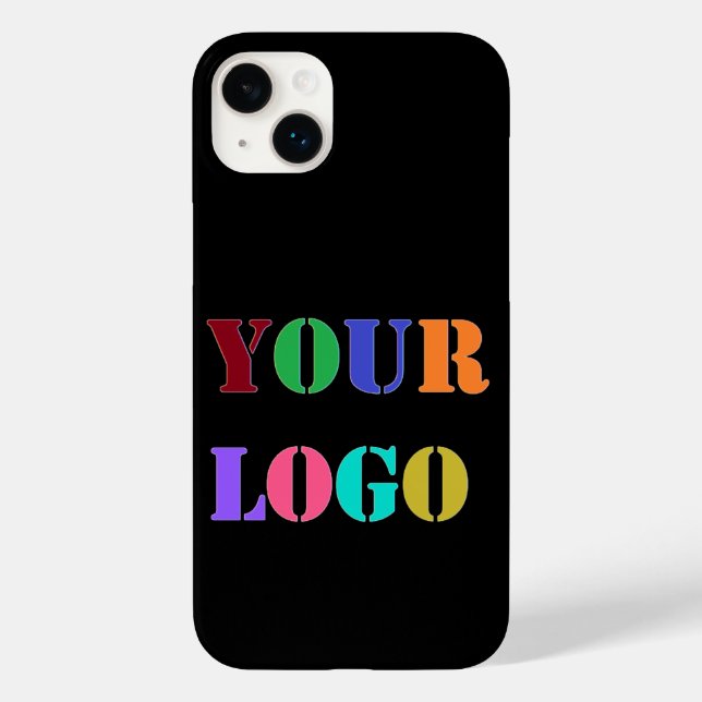 Custom Your Company Logo iPhone Case Choose Colour (Back)