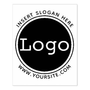 Custom Your Company Logo  Rubber Stamp