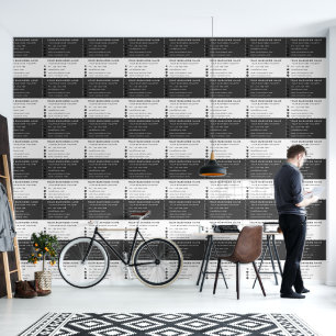 Custom Your Company Name Address Info Business Wallpaper