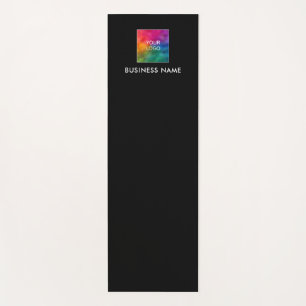 Custom Your Company Name Business Logo Here Yoga Mat