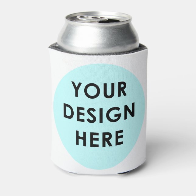 Custom Your design and text Can Cooler (Can Back)