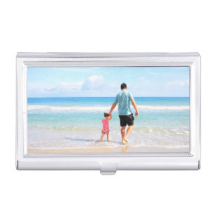 Custom Your Favourite Photo Business Card Case Gif
