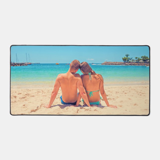 Custom Your Favourite Photo Desk Mat Personalised (Front)