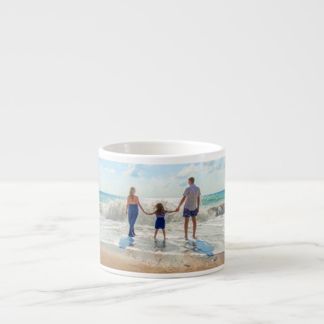Custom Your Favourite Photo Espresso Cup Gift Mug (Front)