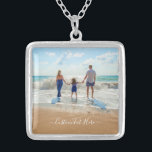 Custom Your Favourite Photo Necklace with Text<br><div class="desc">Custom Photo and Text Necklaces - Unique Your Own Design Personalised Family / Friends or Personal Necklace / Gift - Add Your Photo and Text - Resize and move or remove and add elements / image with Customisation tool ! Choose font / size / colour ! Good Luck - Be...</div>