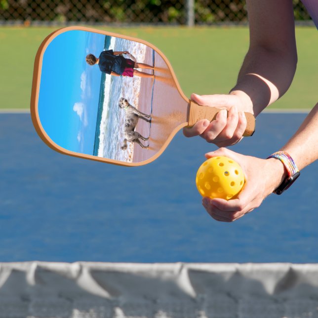 Custom Your Favourite Photo Pickleball Paddle Gift (Insitu)