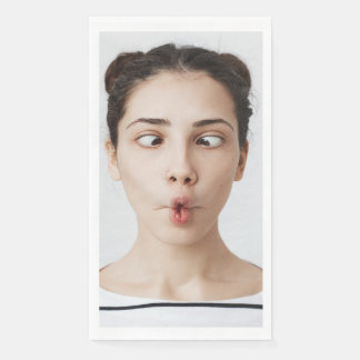 Custom Your Funny Face Photo Selfie Napkin