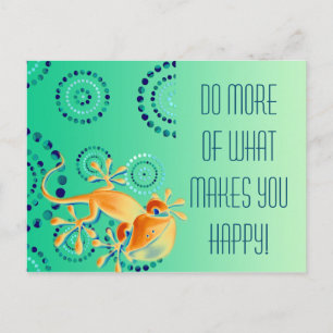 Custom your funny saying or wisdom postcard
