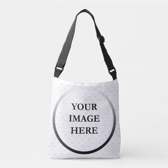 custom your image here crossbody bag (Front)