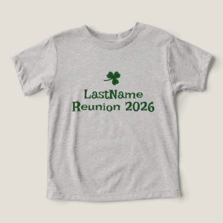 Custom Your Irish Clan Shamrock T-Shirt - kids