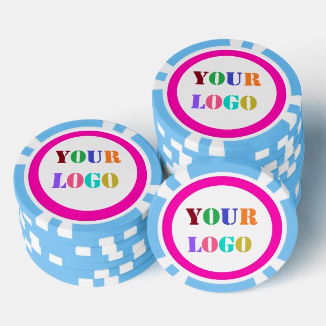 Custom Your Logo Business Poker Chips Choose Colou (Stack)