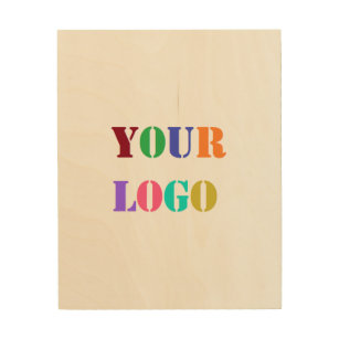 Custom Your Logo Company Promotional Wood Wall Art
