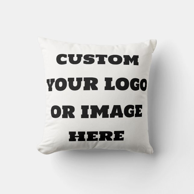 Custom your logo or image  cushion (Front)