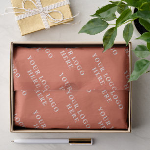 CUSTOM YOUR LOGO STYLISH MODERN ELEGANT CLASSIC TISSUE PAPER