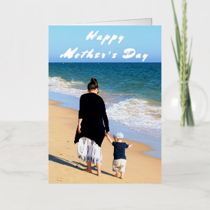 Custom Your Mum Photo Mother's Day Card with Text