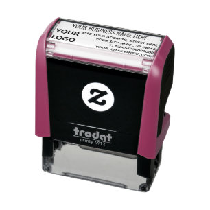 Custom Your Own Design Address Self-inking Stamp