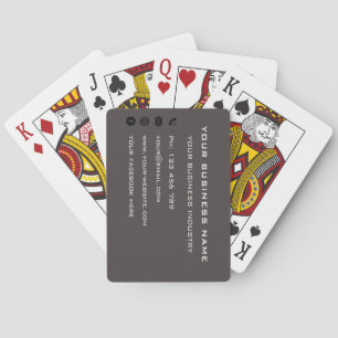 Custom Your Own Design Business Playing Cards