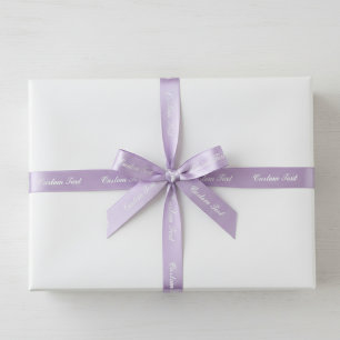 Custom Your Own Text Ribbon – Any Background Color Satin Ribbon