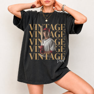 Custom Your Own Vintage 90s Tee, Baseball T-Shirt