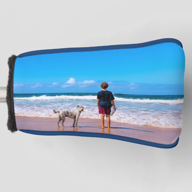 Custom Your Pet Photo Golf Head Cover (Front)