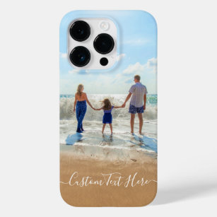 Custom Your Photo and Text Personalised Gift Case-Mate iPhone 14 Pro Case