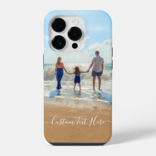 Custom Your Photo and Text Personalised Gift iPhone 14 Pro Case