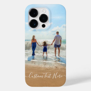 Custom Your Photo and Text Personalized Gift Case-Mate iPhone 14 Pro Case