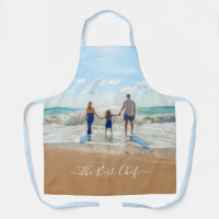 Custom Your Photo Apron and Text - The Best Chef