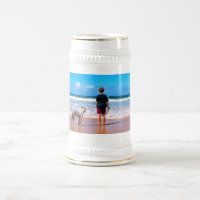 Custom Your Photo Beer Stein Personalized