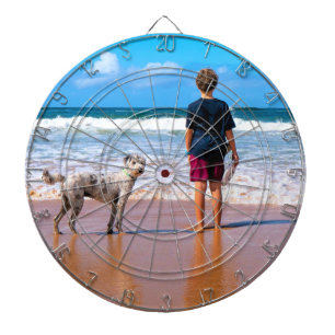 Custom Your Photo Dart Board Gift Personalised