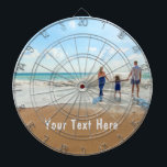 Custom Your Photo Dart Board with Text<br><div class="desc">Custom Photo and Text Dart Board - Unique Your Own Design -  Personalised Family / Friends or Personal Dartboards Gift - Add Your Text and Photo - Resize and move elements with customisation tool ! Choose font / size / colour ! Good Luck - Be Happy :)</div>
