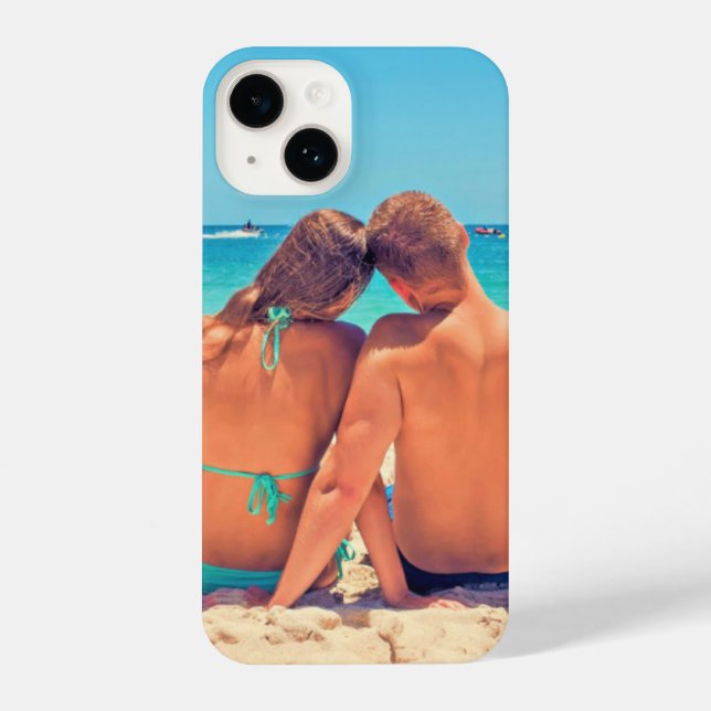 Custom Your Photo iPhone Case Personalised Gift (Back)