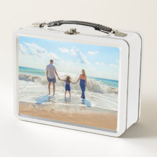 Custom Your Photo Metal Lunch Box Personalized