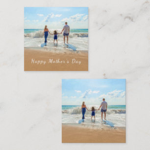 Custom Your Photo Mother's Day Card with Text