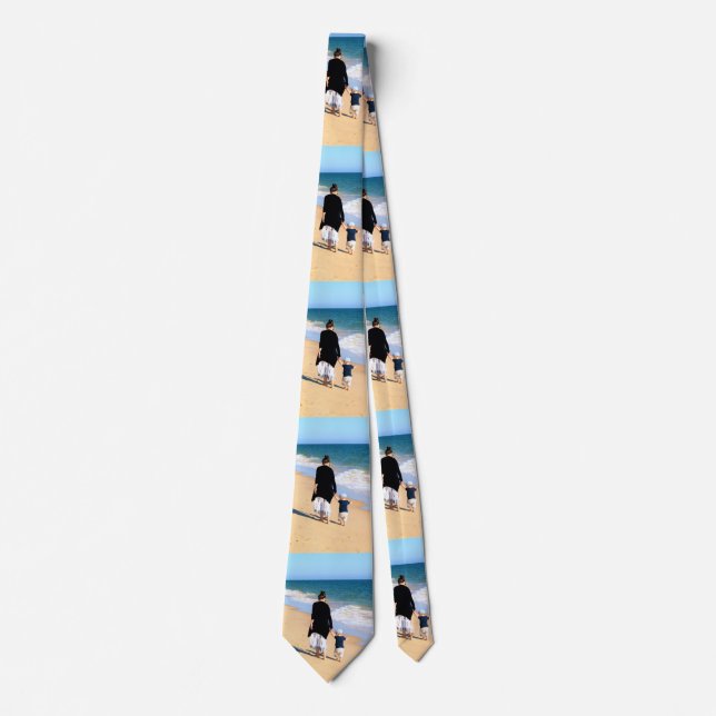 Custom Your Photo Neck Tie Personalised Gift (Front)