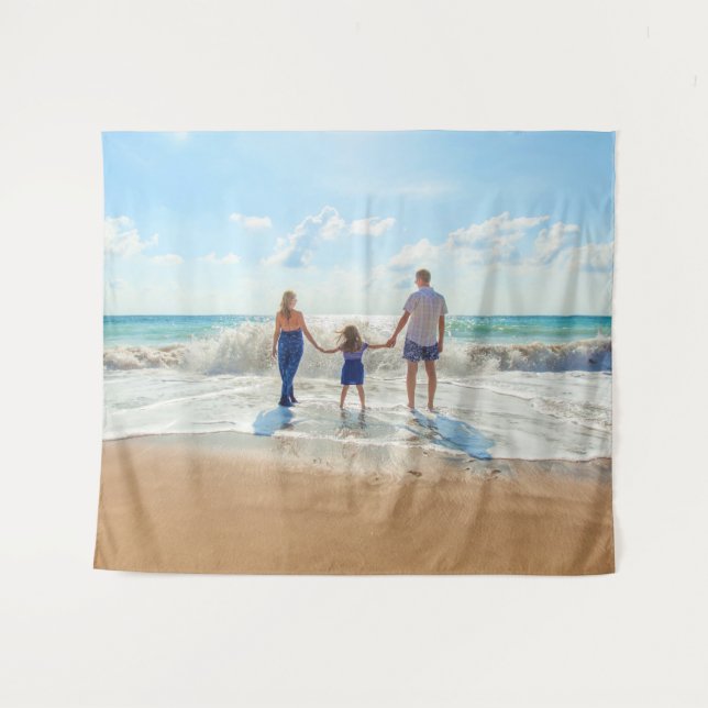 Custom Your Photo Tapestry Personalised Gift (Front (Horizontal))