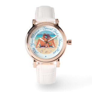 Custom Your Photo Watch Gift and Text Personalised