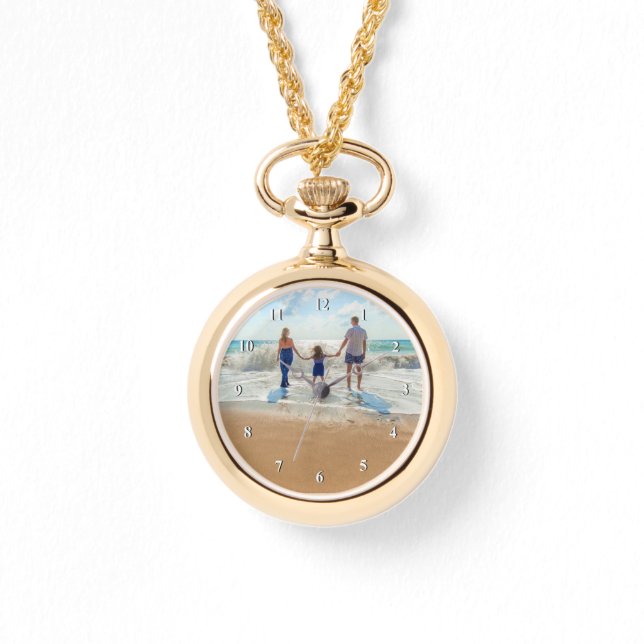 Custom Your Photo Watch Personalised Gift (Front)
