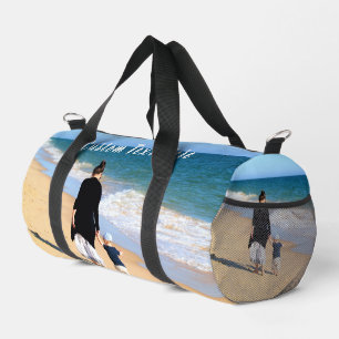Custom Your Photo with Text Personalised Duffle Bag