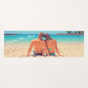 Custom Your Photo Yoga Mat with Text