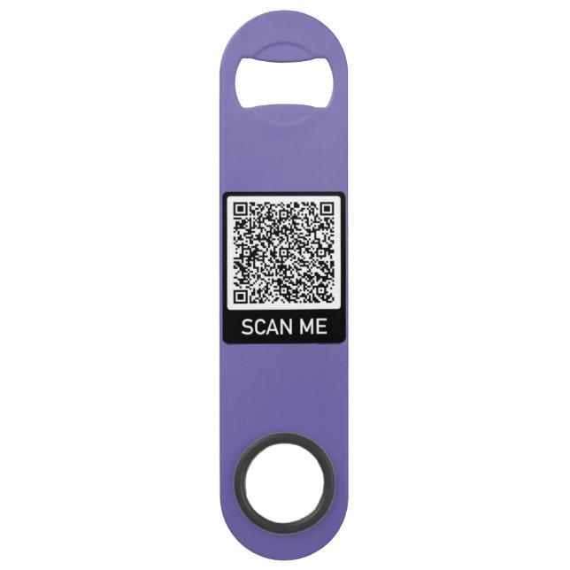 Custom Your QR Code Info Bar Key - Choose Colour (Front)