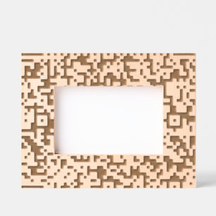 Custom Your QR Code Modern Design Etched Frames