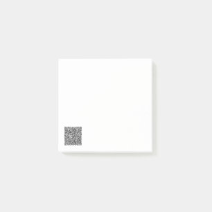 Custom Your QR Code Personalized Post it Notes