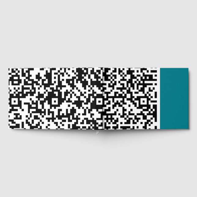 Custom Your QR Code Scan Guest Book Custom Colour (Full)