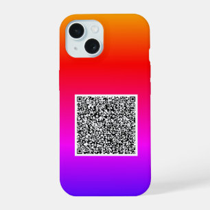 Custom Your QR Code Scan Personalised iPhone Case